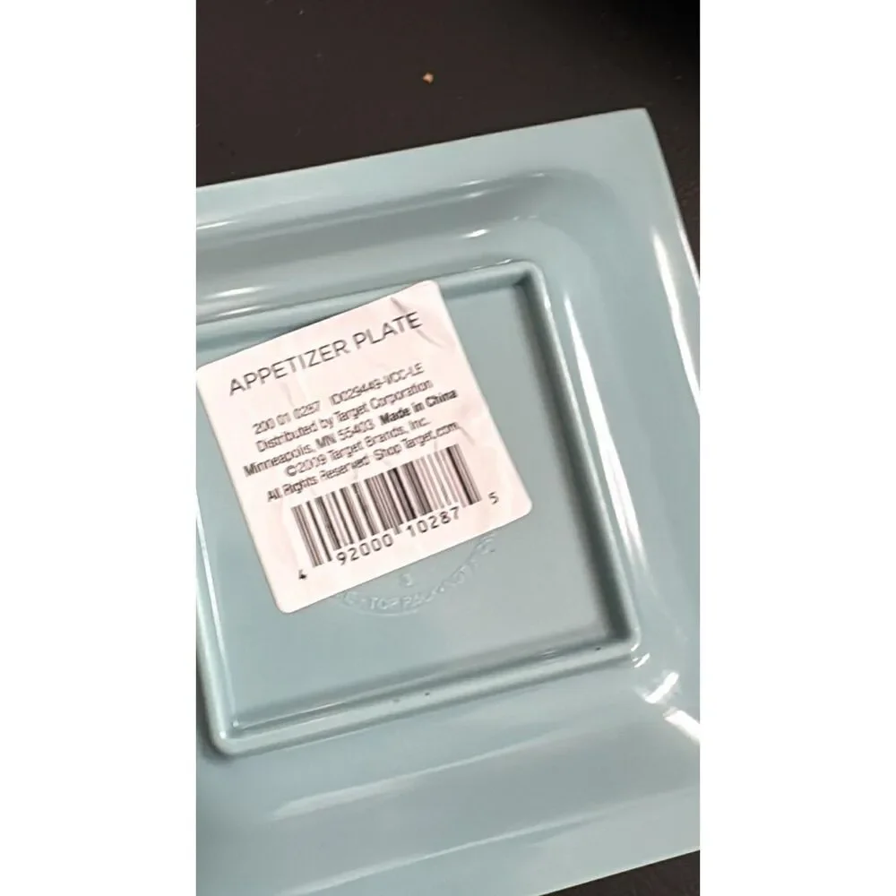 18 Melamine Plates 8 Salad Plates 10 Appetizer Plates Blue White Green